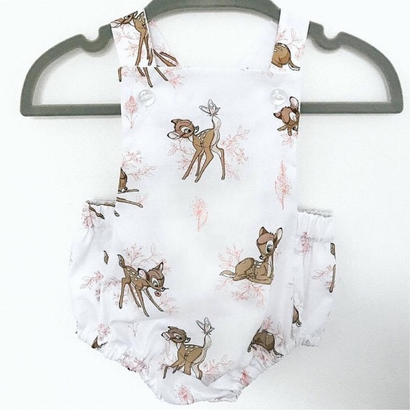 🦌 Summer Bambi Baby Romper 🦌 - Picture 2 of 7